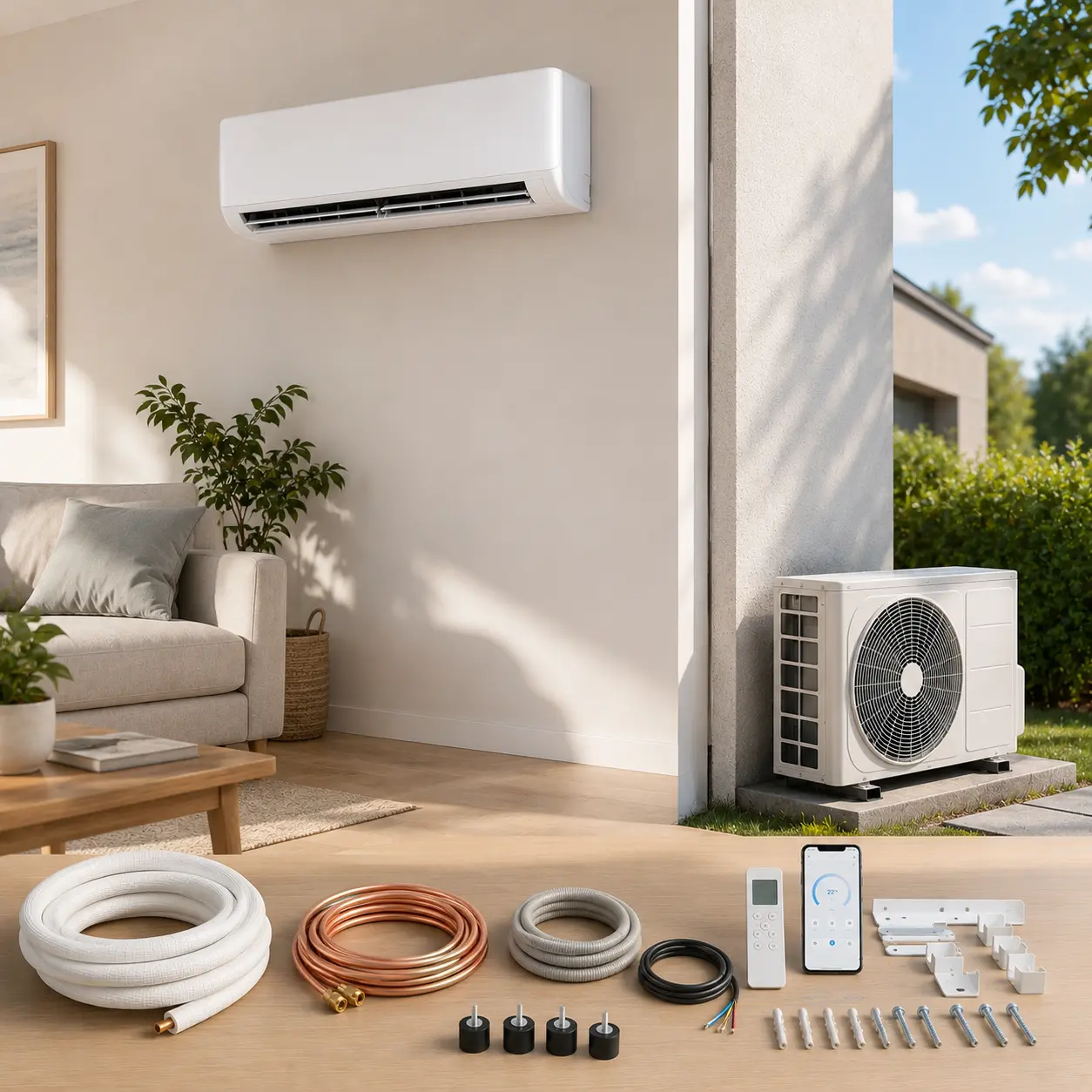 Split-Klimaanlage von SOLELH ENERGIE